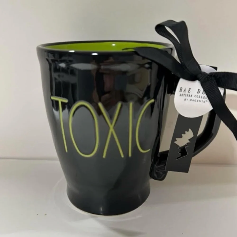 Rae Dunn TOXIC Halloween Mug NWT - Picture 1 of 5
